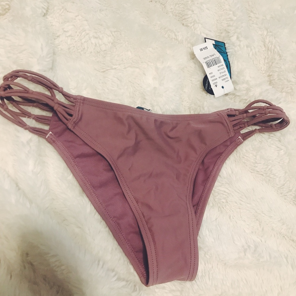 purple bathing suit bottoms